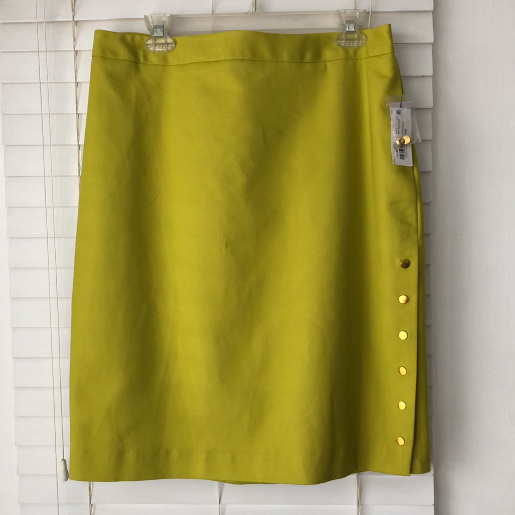 Worthington Skirt Lime Green Sz 14w New With Tag